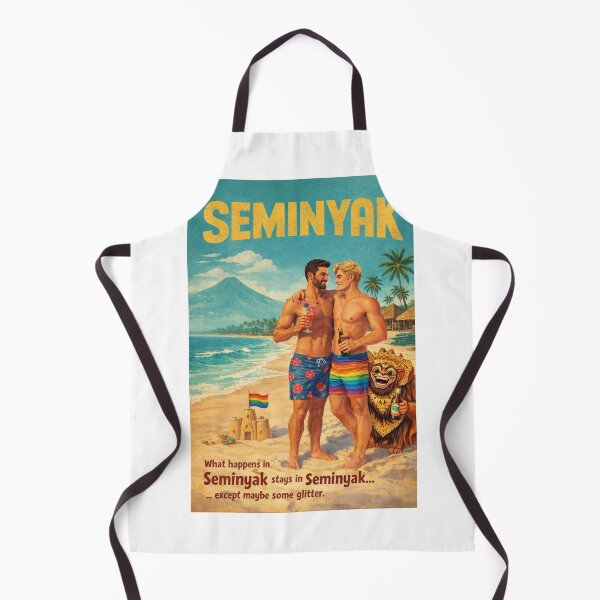 Item preview, Seminyak Gay Bali Indonesia Beach Resort Coastal Escape designed and sold by Aryabek.