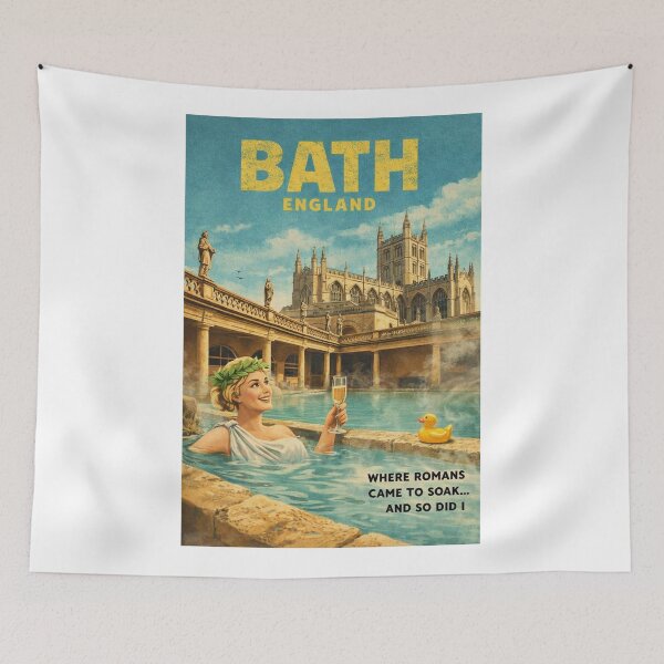 Item preview, Bath Somerset England Roman Baths Georgian Heritage City designed and sold by Aryabek.