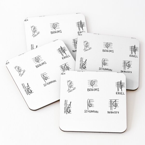 Item preview, Composer Treble Clefs designed and sold by PrismePalette.