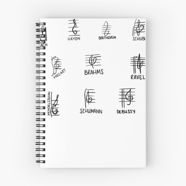 Item preview, Composer Treble Clefs designed and sold by PrismePalette.
