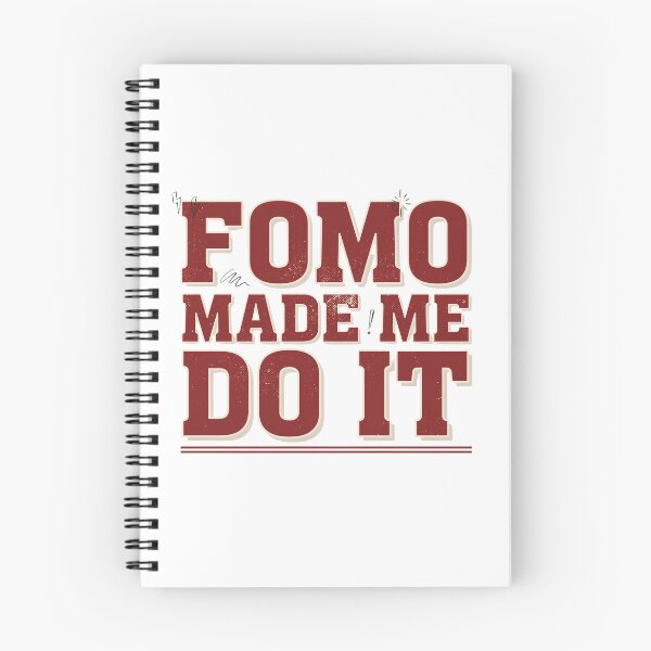 Item preview, Fomo Made Me Do It - Collegiate Letters designed and sold by Peter Stawicki.