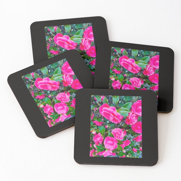 Item preview, Pretty Pink Camellias 2 designed and sold by KaleidoscopeMeg.