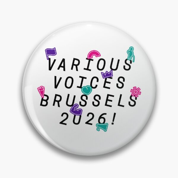 Item preview, various voices 2026 (logo) designed and sold by Tiagoxarao1112.