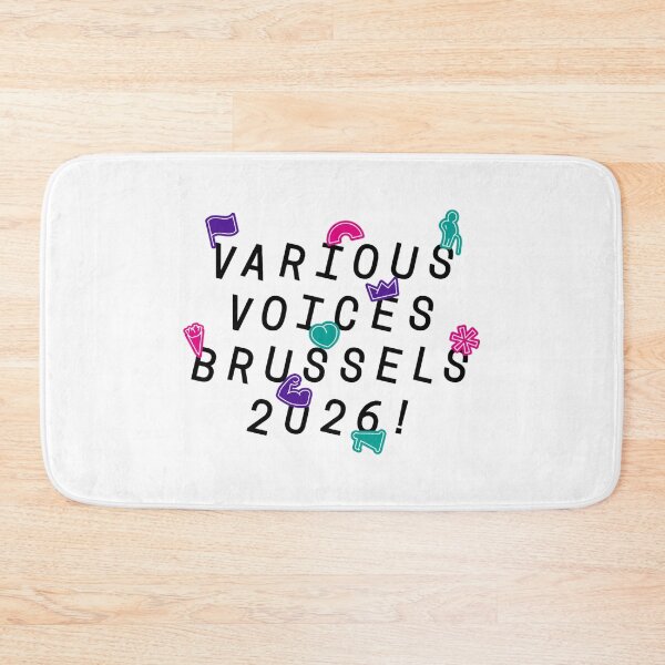 Item preview, various voices 2026 (logo) designed and sold by Tiagoxarao1112.