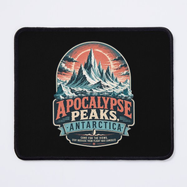 Item preview, Apocalypse Peaks Antarctica Vintage Expedition Travel designed and sold by HROC.