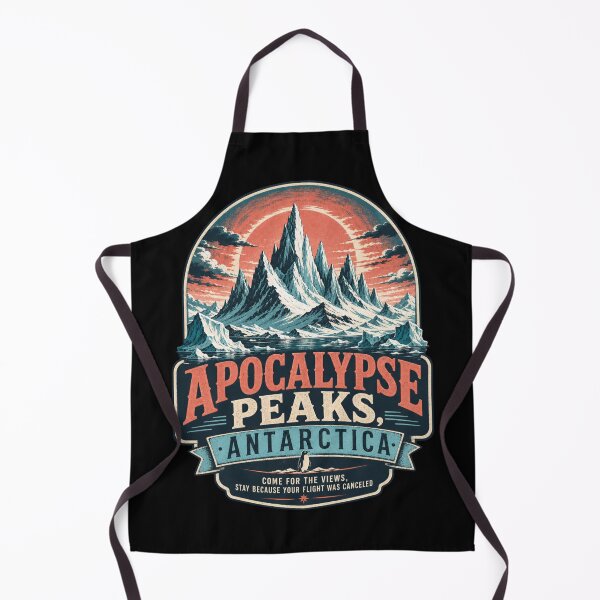 Item preview, Apocalypse Peaks Antarctica Vintage Expedition Travel designed and sold by HROC.