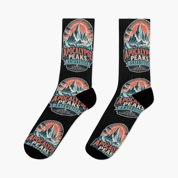 Item preview, Apocalypse Peaks Antarctica Vintage Expedition Travel designed and sold by HROC.