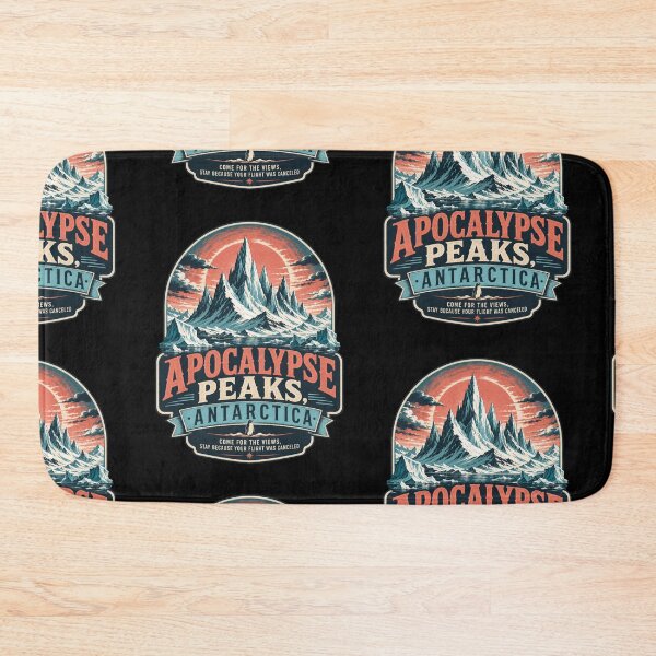 Item preview, Apocalypse Peaks Antarctica Vintage Expedition Travel designed and sold by HROC.