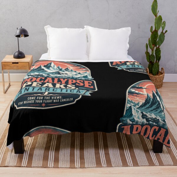 Item preview, Apocalypse Peaks Antarctica Vintage Expedition Travel designed and sold by HROC.