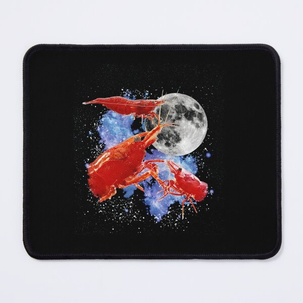 Item preview, Red Shrimp howling at the moon designed and sold by hargisnamocho.