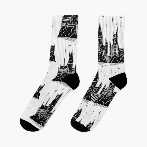 Item preview, Magic Wizarding Castle Under the Stars designed and sold by pixiedustpaint.