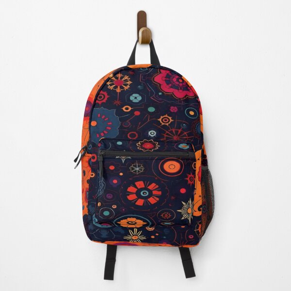 Item preview, An Abstract Fusion of Vibrant Floral Patterns A Multicolored Exploration of Cosmic Botanical Patterns with Contrasting Backgrounds that Captivates the Imagination designed and sold by Matt_Smith.