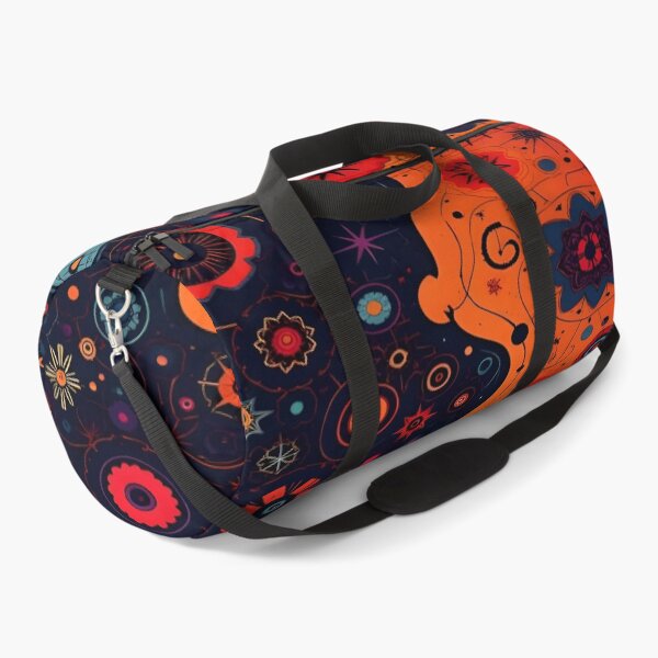 Item preview, An Abstract Fusion of Vibrant Floral Patterns A Multicolored Exploration of Cosmic Botanical Patterns with Contrasting Backgrounds that Captivates the Imagination designed and sold by Matt_Smith.