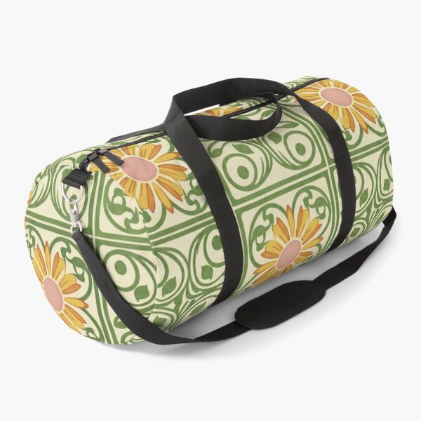 Item preview, Vintage Mid Century Modern Botanical Floral Pattern Throw Blanket designed and sold by FestivityFinds.
