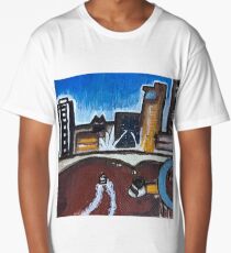 Brisbane River - A Cityscape Long T-Shirt