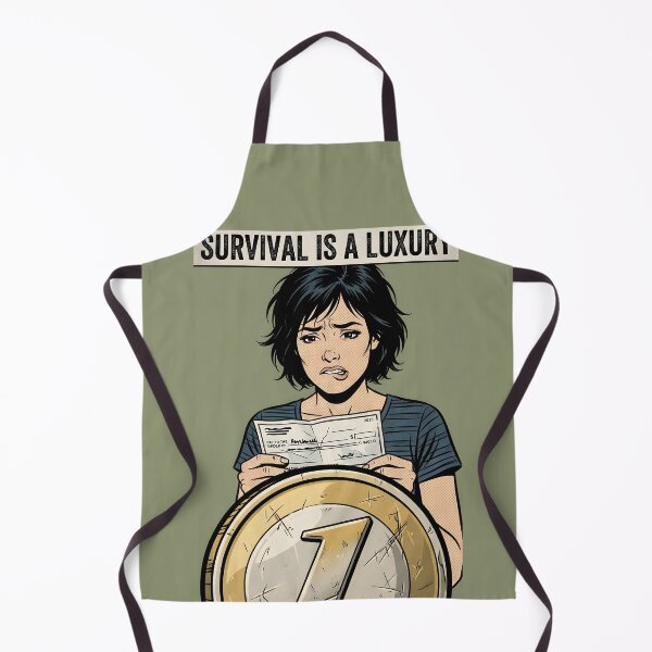 Item preview, Survival Is A Luxury Cynical Comic Poster designed and sold by DuckOddity.