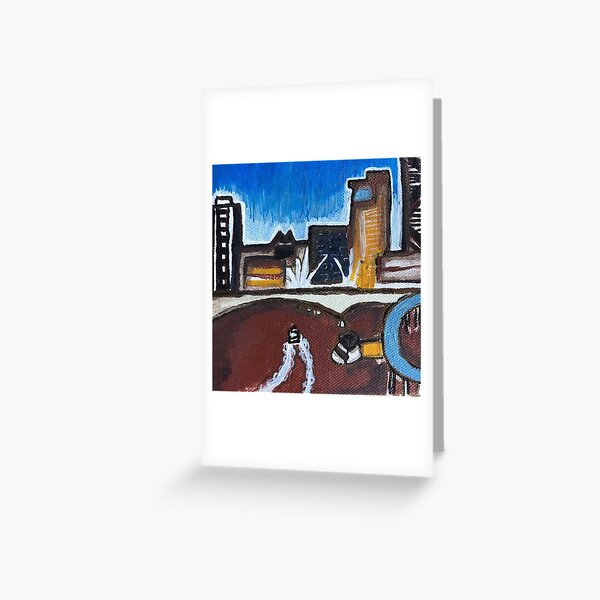 Item preview, Brisbane River - A Cityscape designed and sold by Annalee Beer.