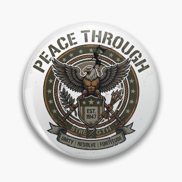 Item preview, War Is Inevitable Grunge Military Eagle Art designed and sold by rich-moda.