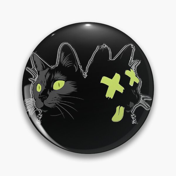 Item preview, Schrödinger's Cat – Quantum Superposition Black Cat Design designed and sold by Wildm3n8.
