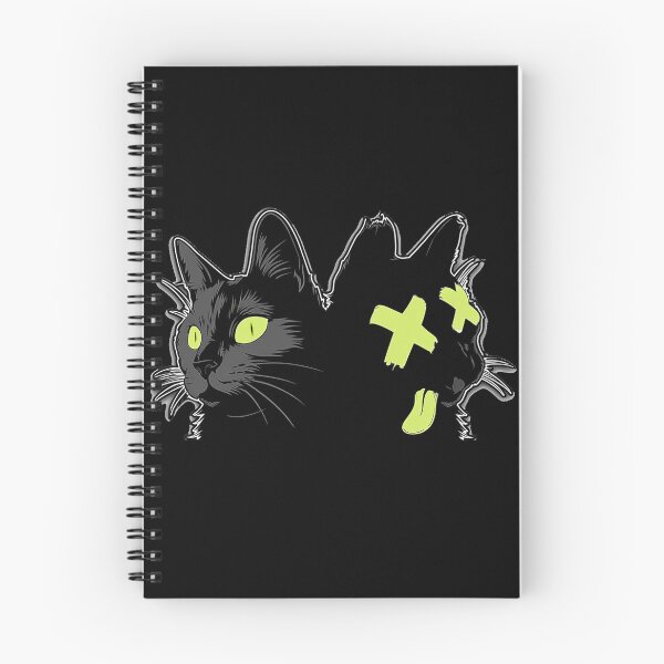 Item preview, Schrödinger's Cat – Quantum Superposition Black Cat Design designed and sold by Wildm3n8.