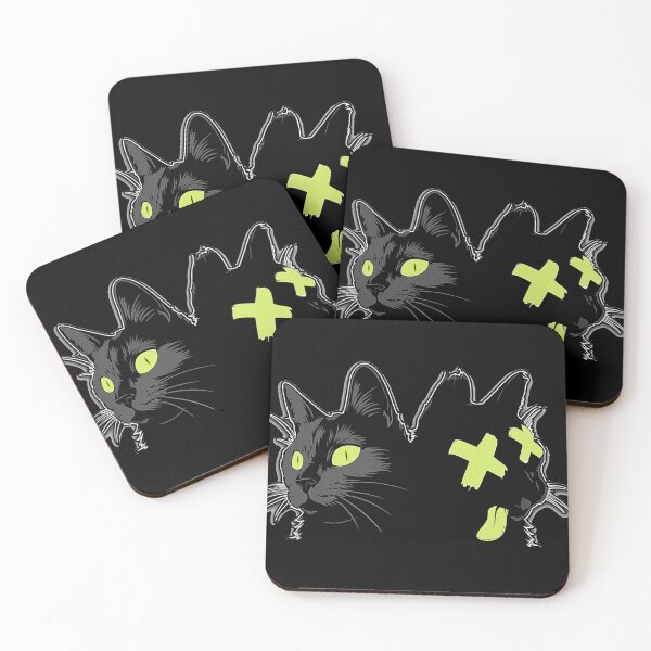Item preview, Schrödinger's Cat – Quantum Superposition Black Cat Design designed and sold by Wildm3n8.