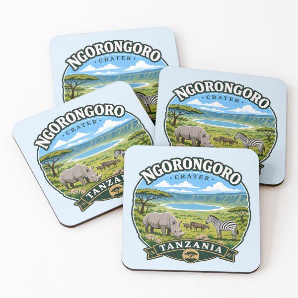 Item preview, Ngorongoro Crater, Tanzania - Safari Wildlife designed and sold by Myra365Art.