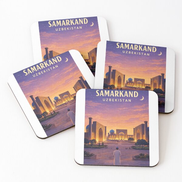 Item preview, Samarkand Registan Uzbekistan Silk Road Architectural Landmark designed and sold by Aryabek.