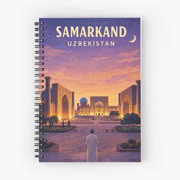 Item preview, Samarkand Registan Uzbekistan Silk Road Architectural Landmark designed and sold by Aryabek.