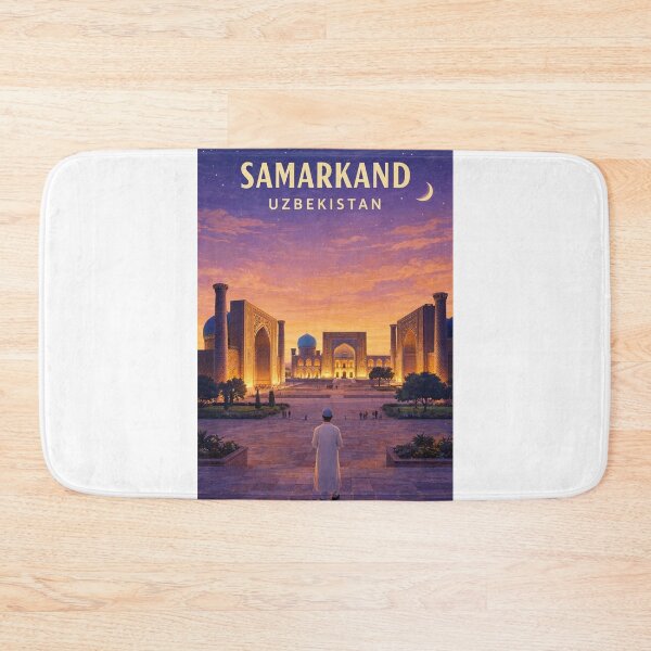 Item preview, Samarkand Registan Uzbekistan Silk Road Architectural Landmark designed and sold by Aryabek.