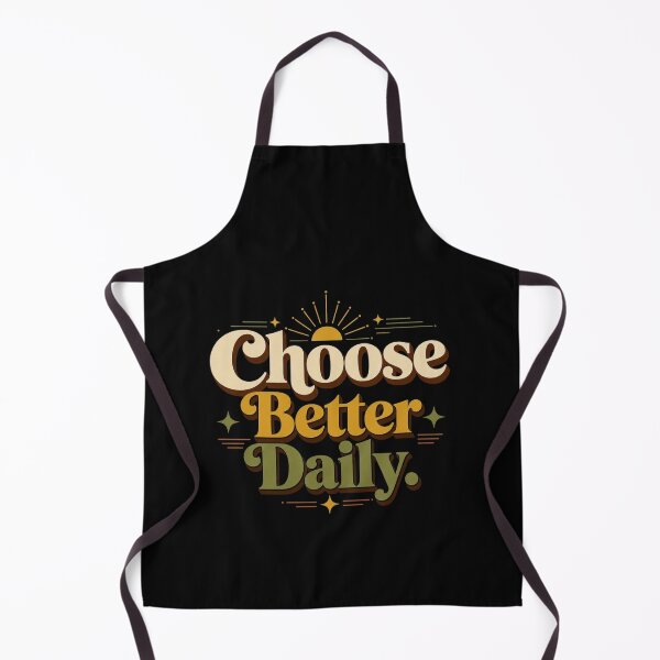 Item preview, Choose Better Daily. | Retro Growth Mindset Typography Design designed and sold by Irene Catchmind.