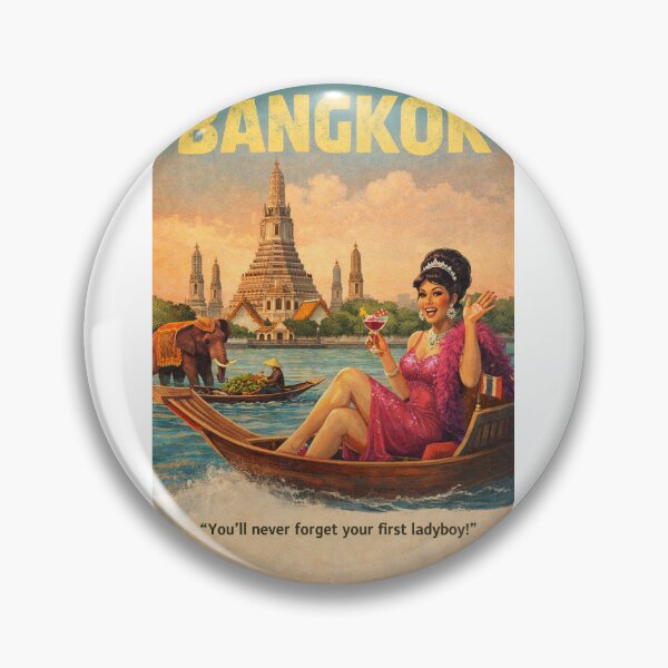 Item preview, Bangkok Wat Arun Chao Phraya River Thailand Travel Landmark designed and sold by Aryabek.
