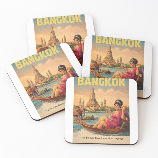 Item preview, Bangkok Wat Arun Chao Phraya River Thailand Travel Landmark designed and sold by Aryabek.
