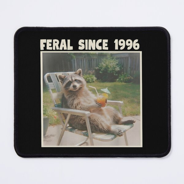 Item preview, Feral Since 1996 Raccoon designed and sold by TruNham209.