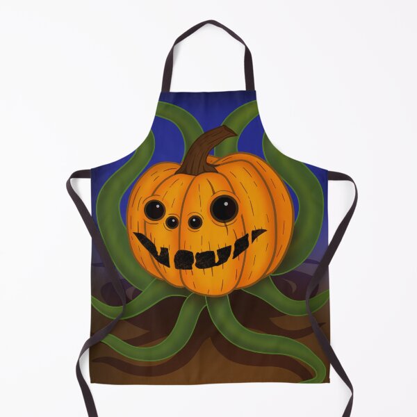 Item preview, Creepy Pumpkin Monster designed and sold by lucien marcel barrera.
