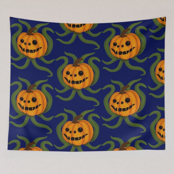 Item preview, Creepy Pumpkin Monster designed and sold by lucien marcel barrera.
