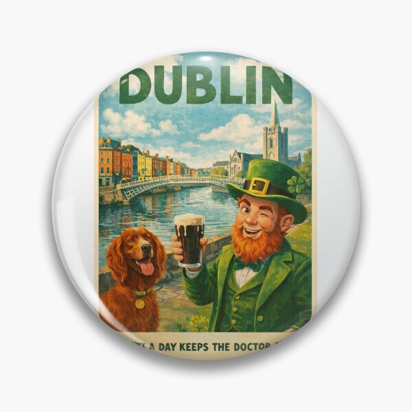 Item preview, Dublin Ha'penny Bridge River Liffey Irish Heritage designed and sold by Aryabek.