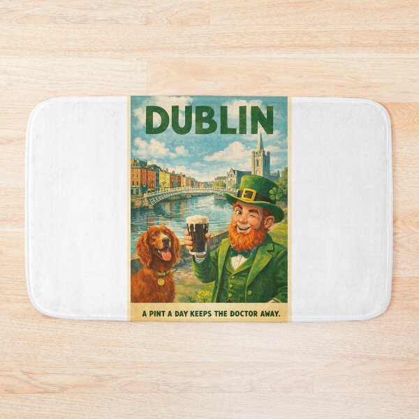 Item preview, Dublin Ha'penny Bridge River Liffey Irish Heritage designed and sold by Aryabek.
