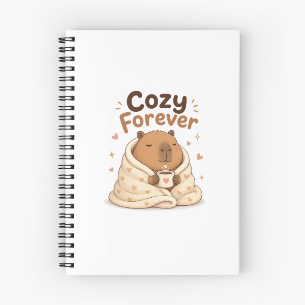 Item preview, Cozy Forever Capybara Under Blanket Cute Kawaii Comfort Animal Sticker | Cozy Aesthetic Gift designed and sold by Sanika arts .
