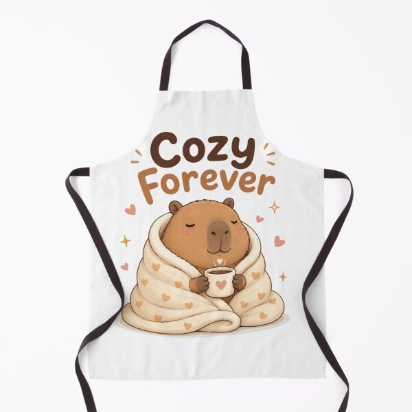 Item preview, Cozy Forever Capybara Under Blanket Cute Kawaii Comfort Animal Sticker | Cozy Aesthetic Gift designed and sold by Sanika arts .