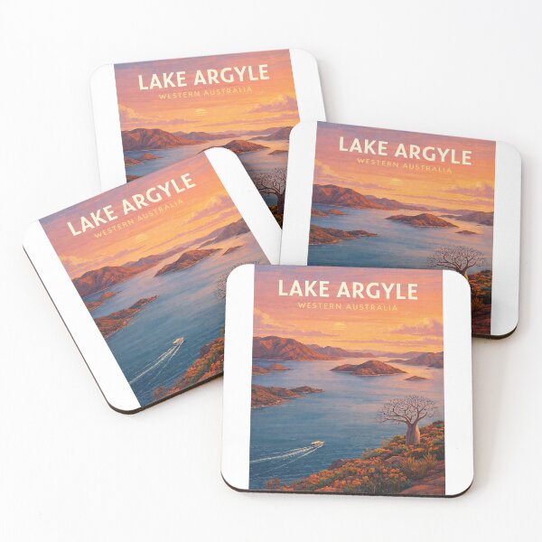 Item preview, Lake Argyle Kimberley Western Australia Sunset Landscape designed and sold by Aryabek.