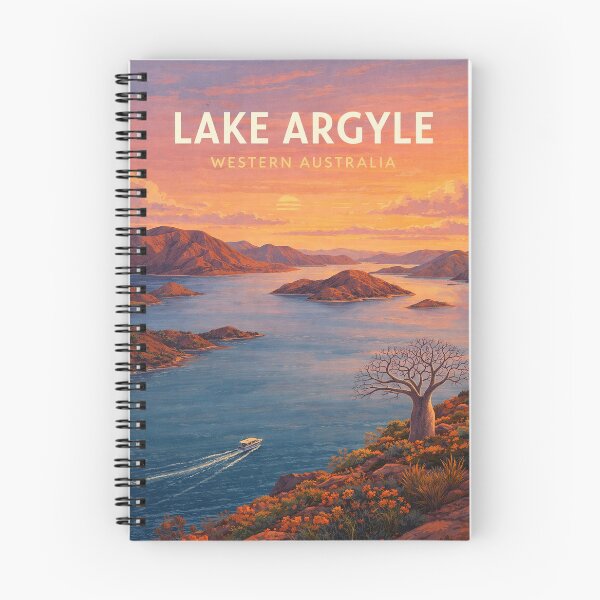 Item preview, Lake Argyle Kimberley Western Australia Sunset Landscape designed and sold by Aryabek.