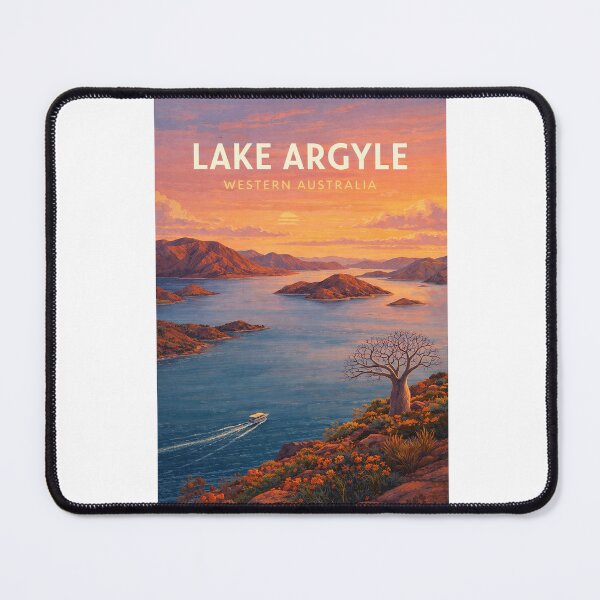 Item preview, Lake Argyle Kimberley Western Australia Sunset Landscape designed and sold by Aryabek.