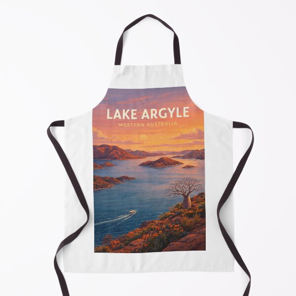 Item preview, Lake Argyle Kimberley Western Australia Sunset Landscape designed and sold by Aryabek.
