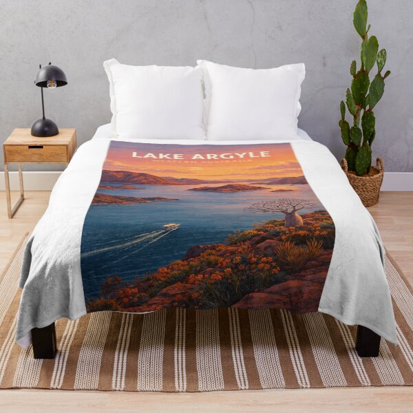 Item preview, Lake Argyle Kimberley Western Australia Sunset Landscape designed and sold by Aryabek.