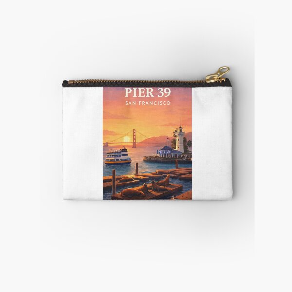 Item preview, Pier 39 Golden Gate Bridge San Francisco Waterfront designed and sold by Aryabek.