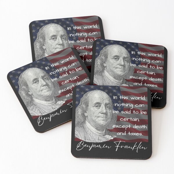 Item preview, Death and Taxes designed and sold by NewEraPress.