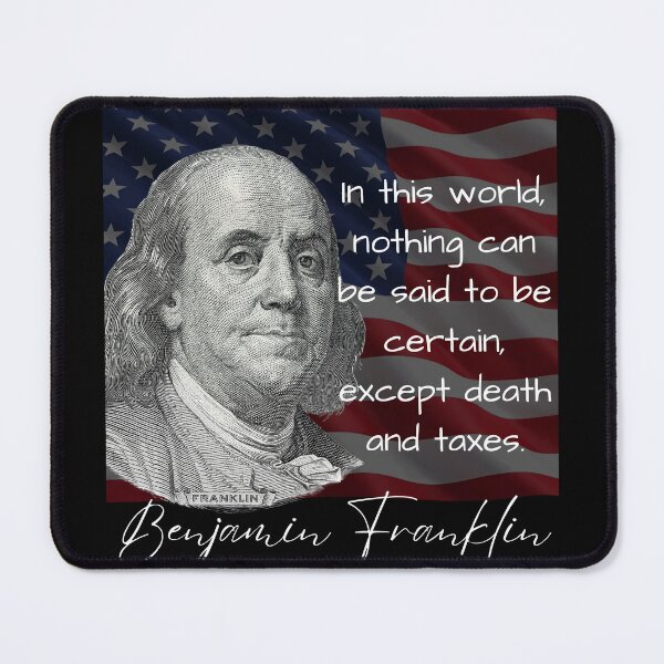 Item preview, Death and Taxes designed and sold by NewEraPress.