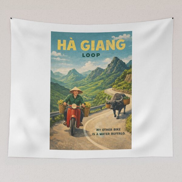 Item preview, Hà Giang Loop Đồng Văn Karst Plateau Vietnam Adventure designed and sold by Aryabek.