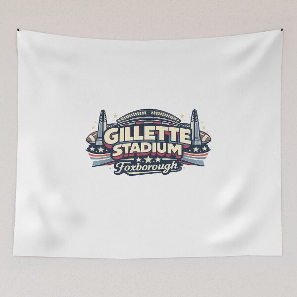 Item preview, Gillette Stadium Foxborough Massachusetts Football Landmark designed and sold by Aryabek.