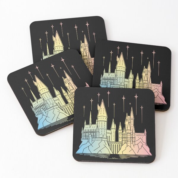 Item preview, Rainbow Magic Wizarding Castle Under the Stars designed and sold by pixiedustpaint.